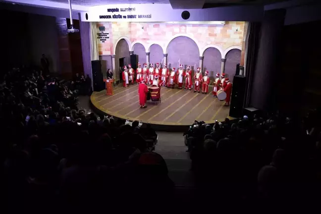 Nevşehir'de engelli bireylerden oluşan mehter takımı gösteri sundu