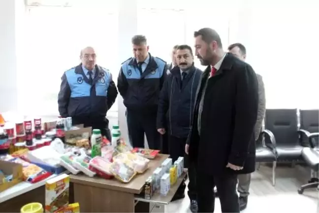 Tokat'ta denetimlerde kullanım süresi geçmiş gıdalara el konuldu
