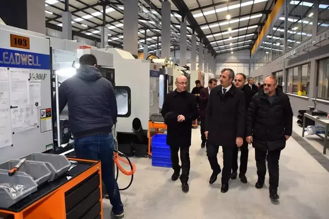 Vali Sezer, Silah İhtisas OSB'yi ziyaret etti