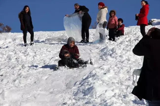 Beypazarı'nda şambrelle, naylonla