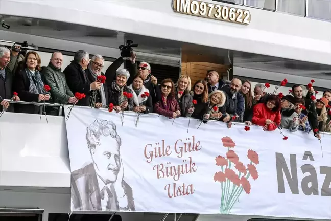 Nazım Hikmet Türkiye'ye veda ettiği Tarabya rıhtımında anıldı