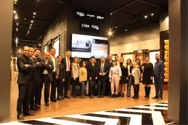 Royal Halı Almanya'nın halı fuarında yeni koleksiyonlarını sergiledi