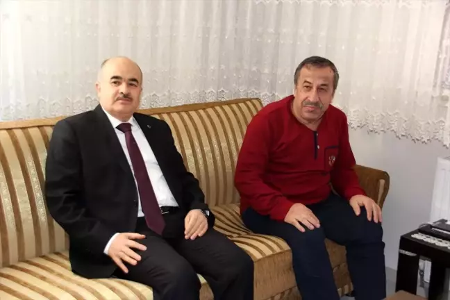 Vali Dağlı'dan Başkan Çam'a geçmiş olsun ziyareti