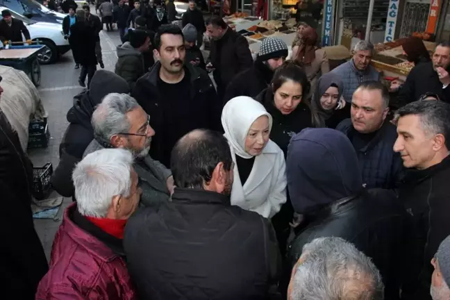 AK Parti Malatya Milletvekili Öznur Çalık'dan esnaf ziyareti