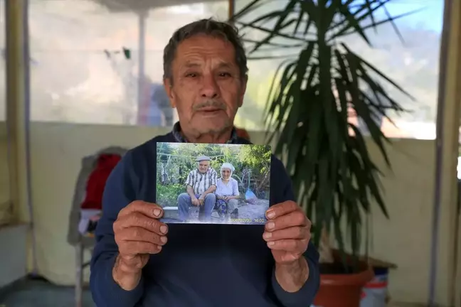 Eşinin ölümüne 10 dakika dayanabildi