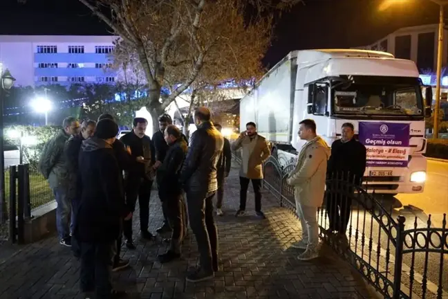 Seydişehir Ticaret ve Sanayi Odası'ndan Elazığ'a 6 tır yardım malzemesi