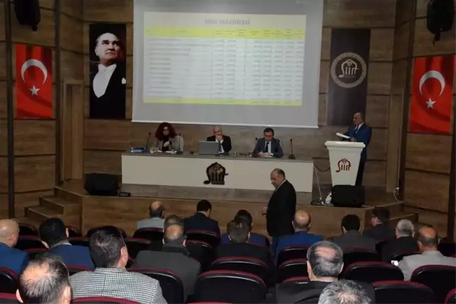Siirt'te il koordinasyon kurulu toplantısı yapıldı