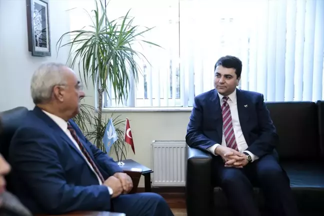 Demokrat Parti'den DSP'ye taziye ziyareti