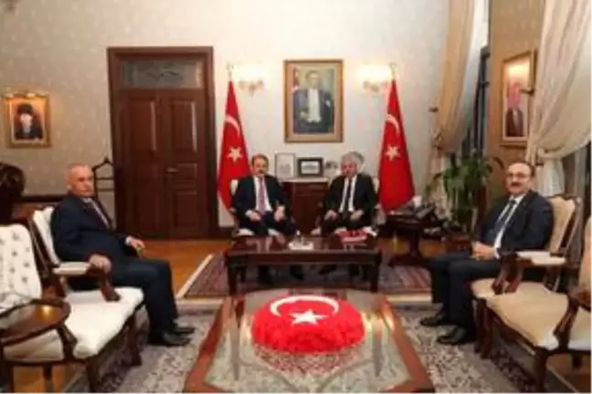 Aile, Çalışma ve Sosyal Hizmetler Bakan Yardımcısı Ertem'den Vali Doğan'a ziyaret