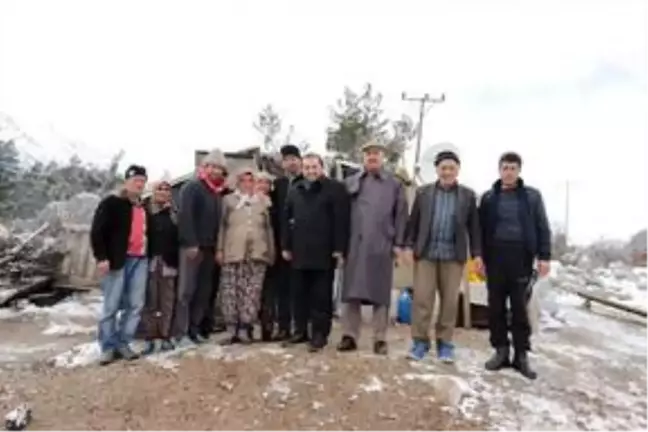Akseki Belediye Başkanı Özkan'dan çobanlara ziyaret