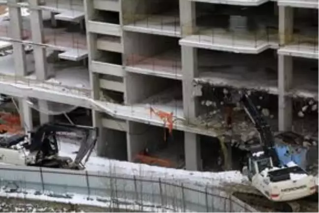 Ordu'da üst ölçekli yapıların yıkımına başlandı