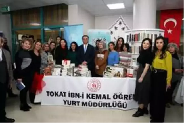 Tokat'ta 17 KYK yurduna 17 bin kitap dağıtılacak