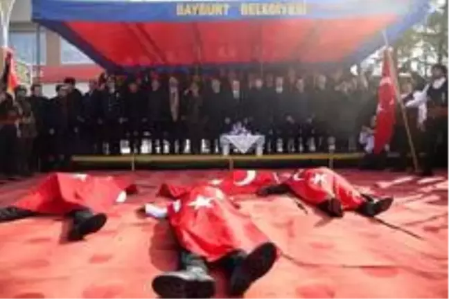 Bayburt'ta kurtuluş mücadelesi canlandırıldı