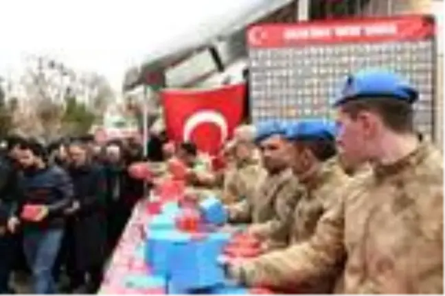 Çığ şehitleri için mevlit okutuldu