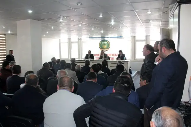 Yunak'ta şeker pancarı üreticileri için bilgilendirme toplantısı yapıldı