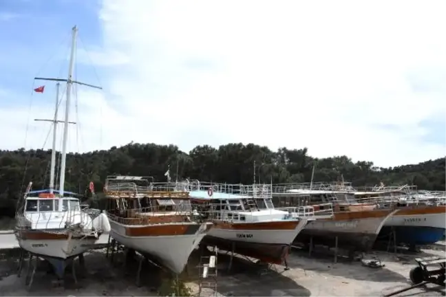 Antalya'da yatlar, turizm sezonuna hazırlanıyor