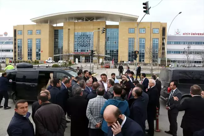 Ulaştırma ve Altyapı Bakanı Turhan, Çorum'da incelemelerde bulundu