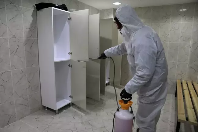Kapaklı'da dezenfekte çalışmaları devam ediyor