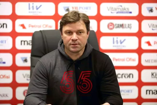 Samsunspor Teknik Direktörü Ertuğrul Sağlam: