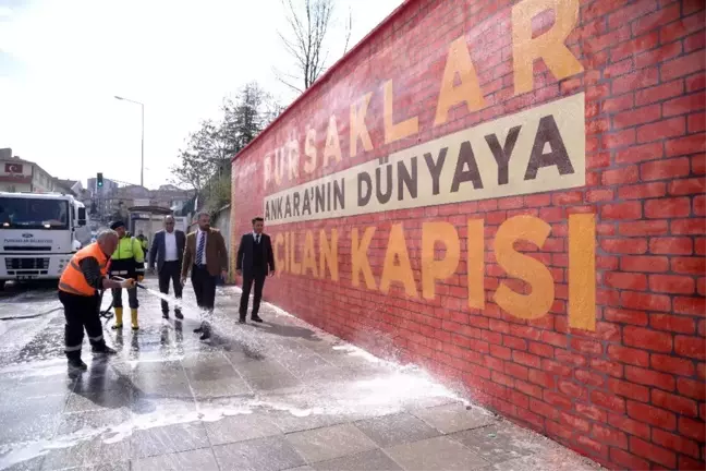 Pursaklar'da korona virüs seferberliği
