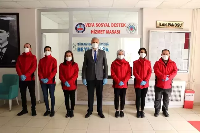 Simav'da 'Alo Vefa Sosyal Destek' hattı