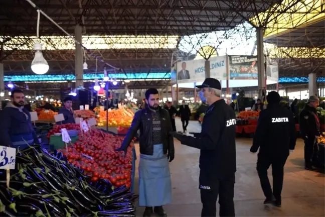 Hendek'te kapalı pazar yerine korona virüs düzenlemesi