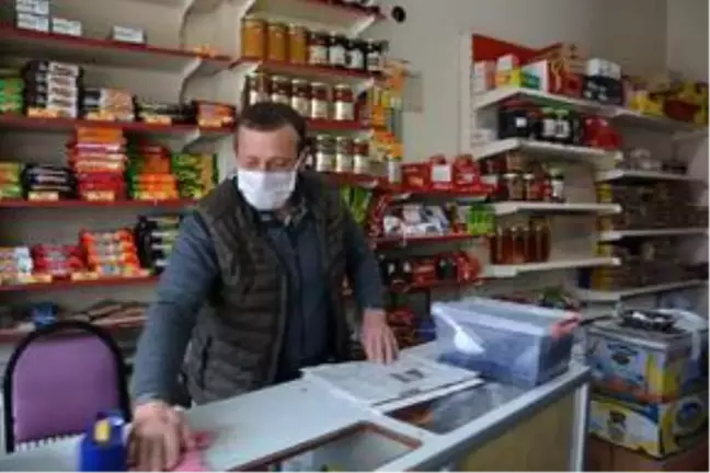 Erzurum esnafından, Kovid-19 salgınına karşı sıkı tedbir