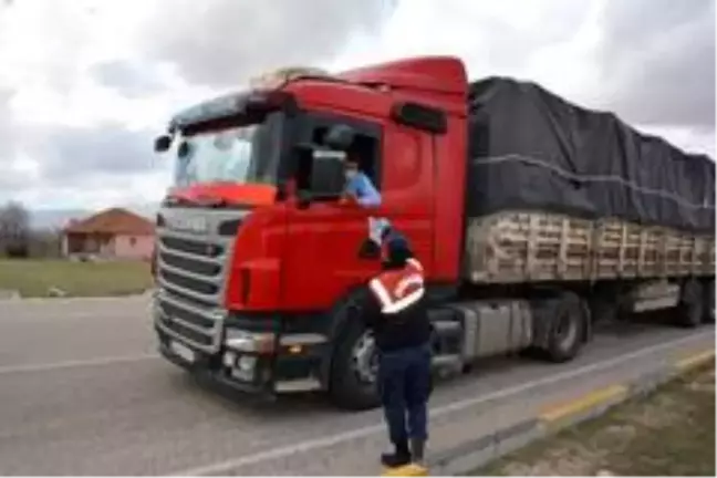 Korkuteli'nin giriş ve çıkışları kontrol altında