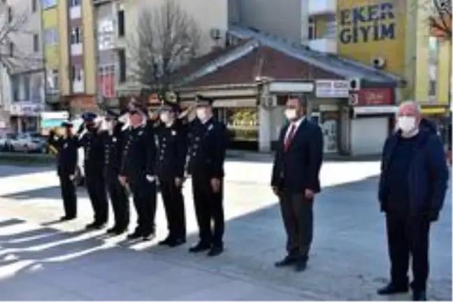 Malkara'da Türk Polis Teşkilatı'nın 175. kuruluş yıl dönümü töreni