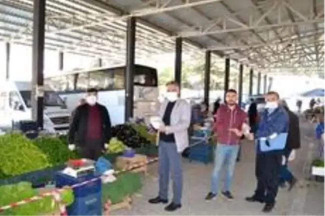 Şaphane pazarında sıkı tedbirler alındı