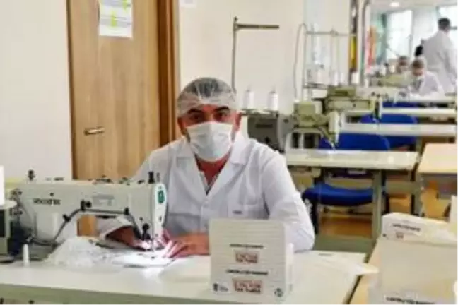 Ankara Büyükşehir Belediyesinin hedefi günlük 100 bin maske üretmek