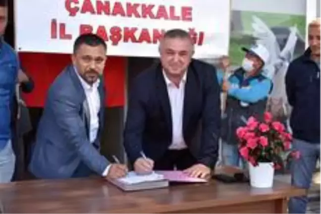 Geyikli'de işçiler çifte bayram yaptı