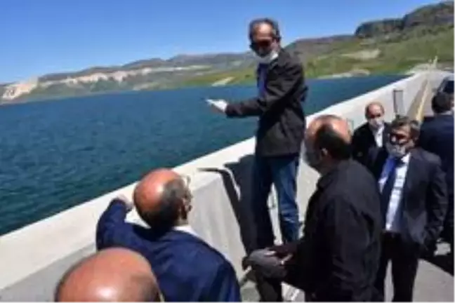 DSİ Genel Müdür Vekili Yıldız, Ilısu Barajında incelemede bulundu