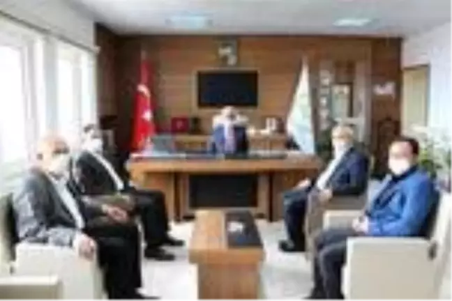 Osmaneli Kaymakamı Nazif Yavuz'dan Müftü Ali Erhun'a ziyaret