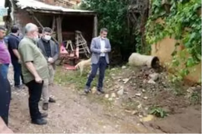 Selin vurduğu köye Başkan Tanır'dan destek