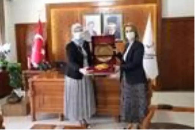 Sema Ramazanoğlu'ndan Vali Becel'e ziyaret