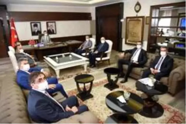 Cumhur İttifakı Belediye Başkanlarından Vali Aksoy'a ziyaret