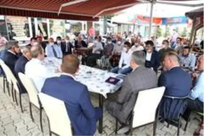 Son Dakika | Vali Cüneyt Epcim Gökçedere Beldesinde vatandaşlarla bir araya geldi