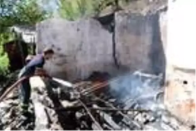Son Dakika | Kömürlükte çıkan yangında 1 dönüm ormanlık alan zarar gördü