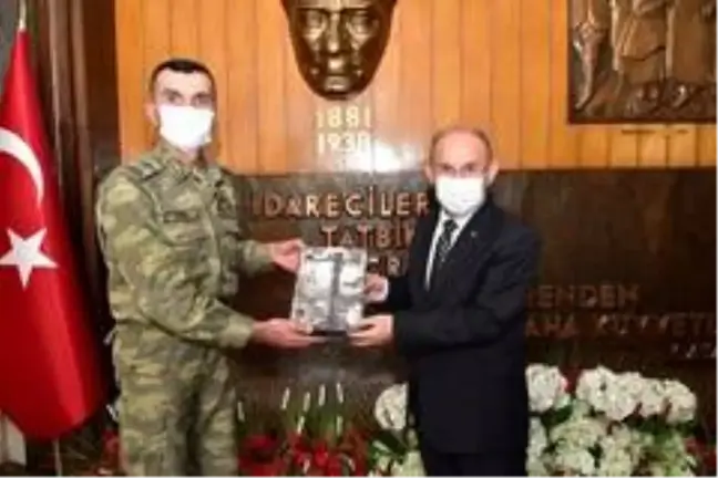 Tümgeneral Tayanç'tan Vali Karadeniz'e ziyaret