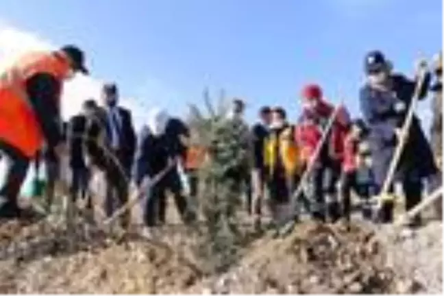 Elazığ'da sağlık çalışanları için hatıra ormanı