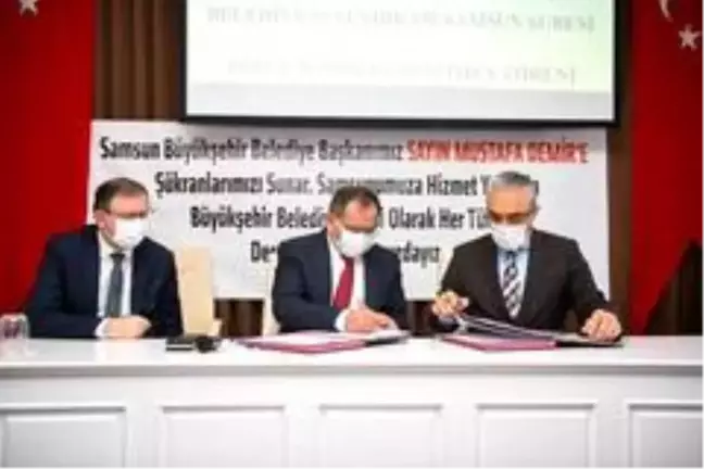 Samsun Büyükşehir Belediyesi'nde toplu sözleşme sevinci