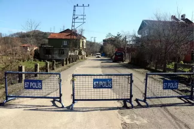 Zonguldak'ta mutasyonlu virüs şüphesiyle bir sokak karantinaya alındı