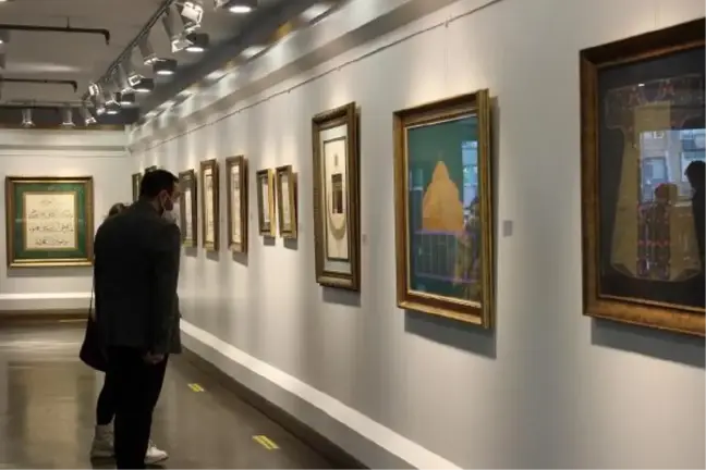 Zeytinburnu'nda tezhip ve minyatür sergisi açıldı