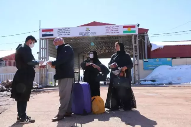 Üzümlü Sınır Kapısı'ndan Irak'a geçişler, yeniden başladı