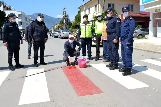 Bozyazı'da 'Öncelik Hayatın, Öncelik Yayanın' etkinliği düzenlendi
