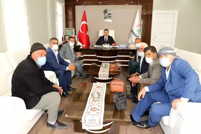 Muhtarlardan Baydilli'ye teşekkür