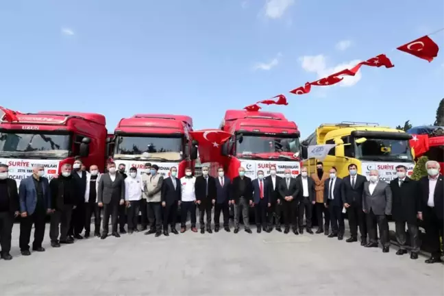 Gebze'den Suriye'ye yardım eli