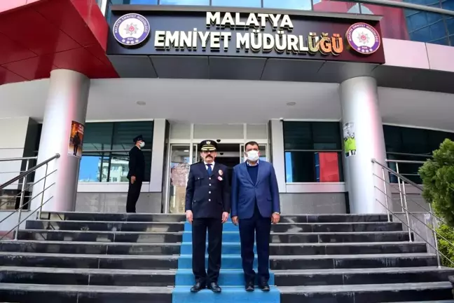 Son dakika haberleri... Başkan Gürkan'dan Emniyet Müdürü Dağdeviren'e ziyaret