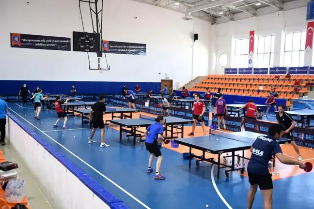 Masa Tenisi Milli takımları Çorum'da hazırlanıyor